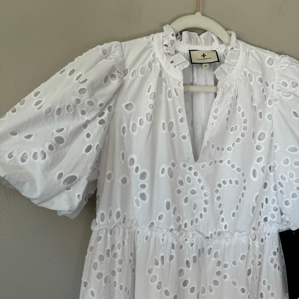 Tuckernuck x Cameran Eubanks Wimberly Palmer Eyelet Dress - Picture 8 of 12